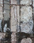 Ohne Titel 13-02, 2013, Acryl, Mischtechnik, verschiedene Materialien und Altmetall auf Leinwand, (2-teilig), 90 x 120 cm
